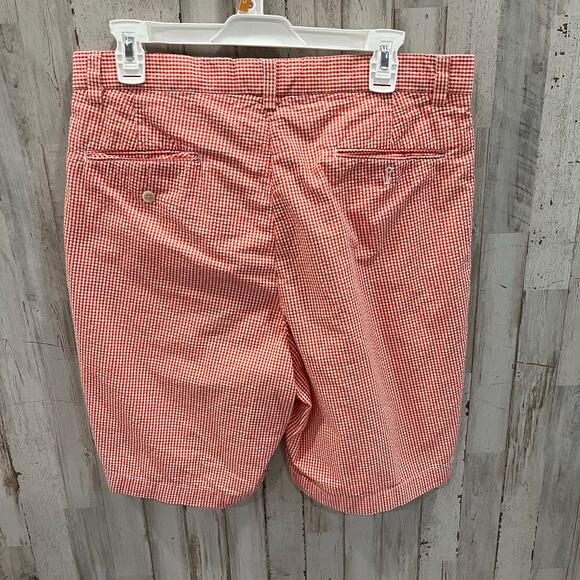 Polo Golf Ralph Lauren Fairway Cotton Shorts Orange Gingham UT Vols Men’s 33 - Picture 4 of 7